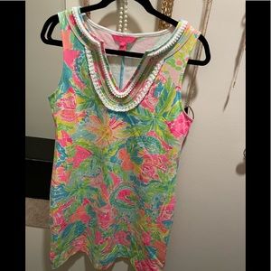Lilly Pulitzer sunshine state of mind size medium Harper shift dress size med